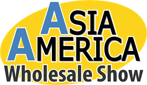 Asia America Wholesale Show Logo Vector