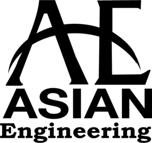 Asian Engineering Logo Vector