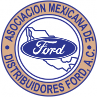 Asociación Mexicana de Distribuidores Ford Logo Vector