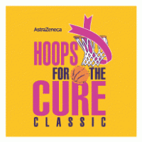 AstraZeneca Hoops for the Cure Classic Logo Vector