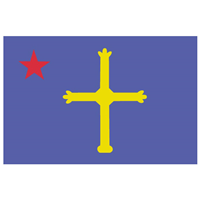 ASTURIAN NATIONALISTS FLAG Logo PNG Vector