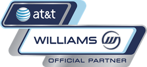 AT&T Williams Official Partner Logo Vector