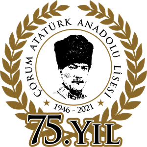 Atatürk Anadolu Lisesi 75.YIL Logo PNG Vector