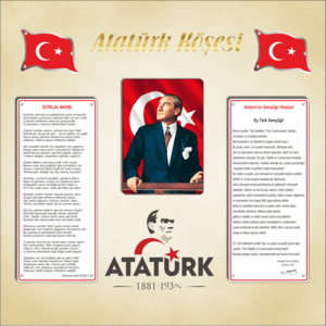 Atatürk Köşesi Logo PNG Vector