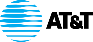 AT&T 8-bar horizontal Logo PNG Vector