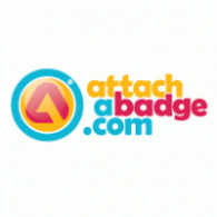 Attach A Badge Logo Vector