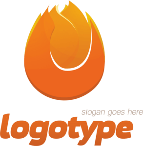 Attractive Fire Logo PNG Vector