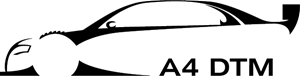 Audi A4 DTM Logo PNG Vector