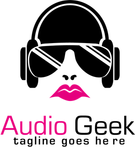 Audio Geek Logo Vector