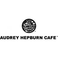 Audrey Hepburn Cafe Logo PNG Vector