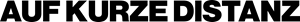 Auf kurze Distanz Logo PNG Vector
