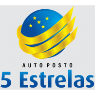 Auto Posto - 5 Estrelas Logo PNG Vector