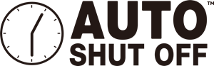 Auto Shut Off Logo Vector