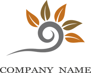 Autumn Leaf Logo PNG Vector