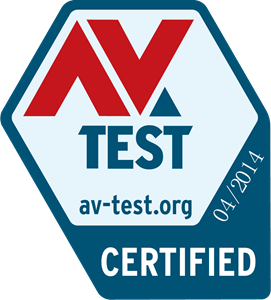 AV-TEST Certified Logo PNG Vector