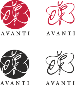 Avanti Salon Logo PNG Vector