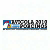 Avícola 2010 en conjunto con Porcinos Logo Vector