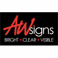 AW Signs Logo PNG Vector