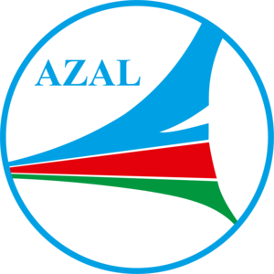 AZAL Azerbeidzjan airlines Logo Vector