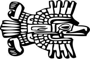 Aztec bird Logo PNG Vector