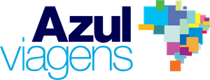 AZUL VIAGENS Logo PNG Vector