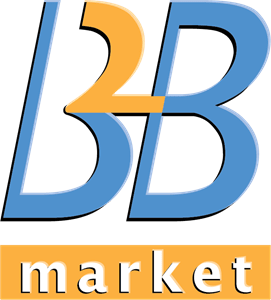 B2B market Logo Vector