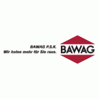 BAWAG P.S.K. Wir holen mehr für Sie raus Logo PNG Vector