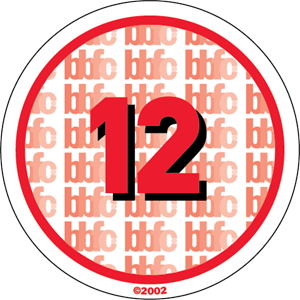 BBFC 12 Certificate UK Logo PNG Vector