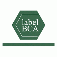 BCA Label Logo Vector