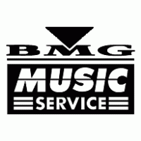 BMG Music Service Logo PNG Vector