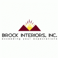 BROCK INTERIORS Logo PNG Vector