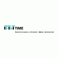 BT&T TIME Logo Vector