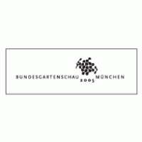 BUGA 2005 Bundesgartenschau München b/w Logo PNG Vector