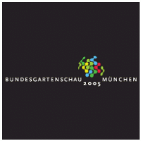 BUGA 2005 Bundesgartenschau München black b/g Logo PNG Vector