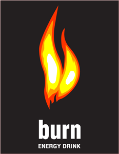 BURN ENERGY DRINK Logo PNG Vector