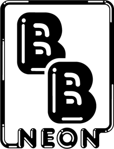 B&B Neon Logo PNG Vector