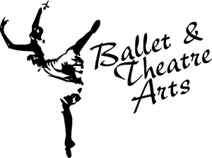 Ballet & Theatre Arts Logo Vector