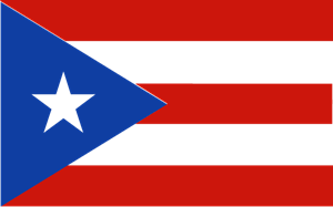 Bandera Puerto Rico Logo PNG Vector