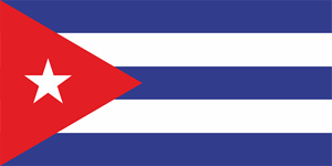 Bandera de Cuba Logo Vector