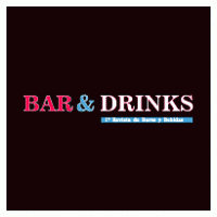 Bar & Drinks Logo Vector