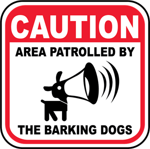 Barking Dogs Logo PNG Vector