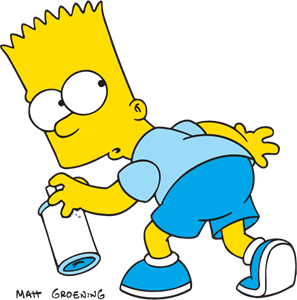 Bart Simpson Logo Vector