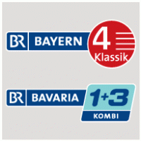 Bayern 4 Klassik, Bavaria Kombi 1+3 Logo Vector