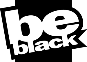 Be Black Logo Vector