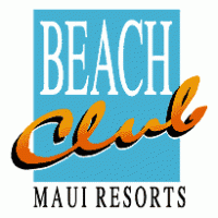 Beach Club Maui Resorts Logo Vector