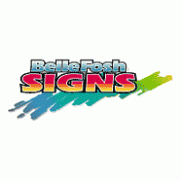 Belle Fosh Signs Logo PNG Vector