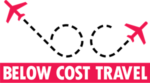 Below Cost, travel agency Logo Vector