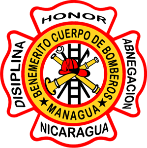 Benemerito Cuerpo de Bomberos Nicaragua Logo PNG Vector