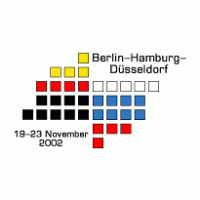 Berlin-Hamburg-Dusseldorf Expo Logo PNG Vector