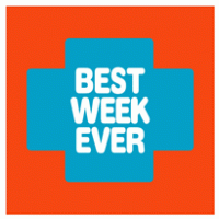 Best Week Ever Logo Vector